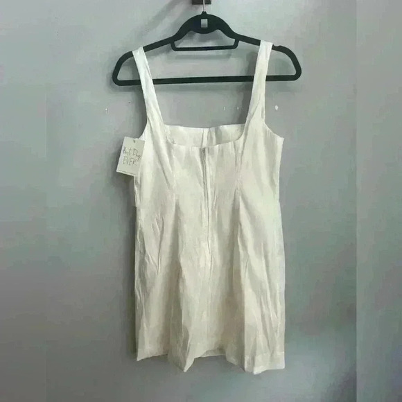 NWT! SHOW ME YOUR MUMU Eden Mini Dress Stretch  Square Neckline Size Large - Picture 5 of 6